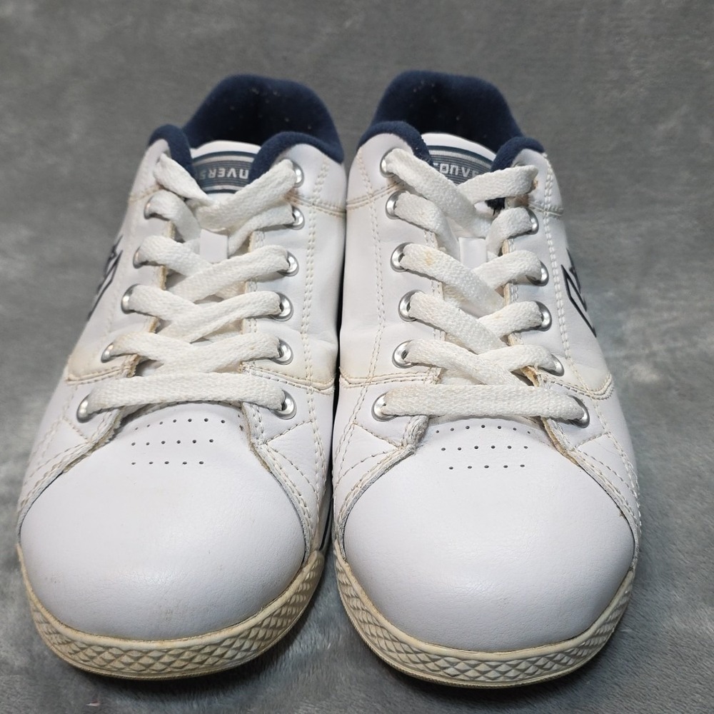 Vintage Converse Ox Sneaker White Blue Men's 7.5‎ 114790